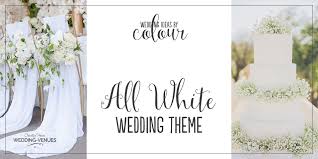 The day was so magical for us and were so happy to share. All White Wedding Theme Wedding Ideas By Colour Chwv