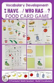 Have You Found Fun Vocabulary Activities Or Vocabulary Games This Literacy Activity I Have Who Has Games Vocabulary Activities Vocabulary Games Vocabulary
