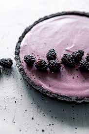Easy No Bake Blackberry Tart A Simple Pantry Recipe Blackberry Tart Recipes Chocolate Tarts Recipe Food