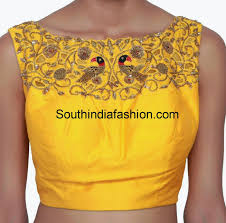 Black Boat Neck Crop Top Boat Neck Zardosi Work Blouse South India Fashion Work Blouse Blouse Work Designs Embroidery Blouse Indian