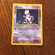 This print is glossy and has a camera graphic in place of an expansion symbol. Pokemon Other Mewtwo Pokmon Card 995 96 98 Rare Poshmark