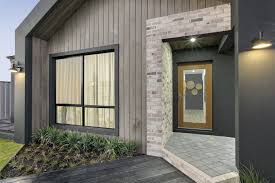 We did not find results for: Laneway Vibe Revival Collection Greybrick Greybrickfeature Greyexterior Exteriorinspiration Frontelev Brick Exterior House Exterior Brick Facade House