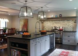 Black And Grey Kitchen Decor Black Rustic Kitchen Cabinets Antique Iron Pendant Lamps For Modern Rustic Kitchen Decor With Kitchen Trends Kitchen Countertop Trends Gray Kitchen Countertops