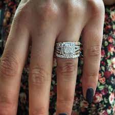 Stackable Look Wedding Rings For Women Wedding Rings Stackable Bands