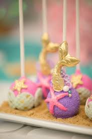 Birthday Cake Cake Pops Recipe Magical Mermaid Birthday Party Kara S Party Ideas Mermaid Cake Pops Mermaid Cakes Cake Pop Designs