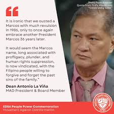 Dean Tony La Viña, MAD President and Board Member, shares his reflection