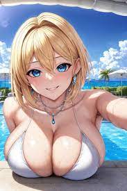 Ai love Higokko on X: Huge boobs above the poolside. #HolaraAi #Aiart  t.conDqoFBLraz  X