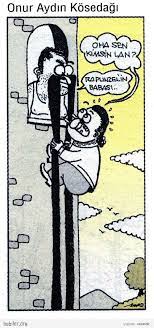 oha sen kimsin lan rapunzel in babasi karikatur mizah matrak komik espri komik komik seyler karikatur
