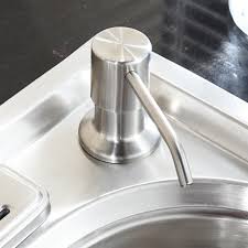 Every kitchen needs to have a soap dispenser for washing hands and even utensils. Kitchen Sink Countertop Built In Hand Soap Dispenser Pump Stainless Steel H Bathroom Supplies Accessories Soap
