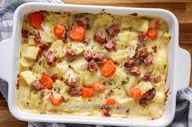 So about this corned beef hash breakfast casserole… i'm a lover of make ahead easy breakfast recipes and this casserole is just that. Corned Beef Casserole With Cabbage Spend With Pennies