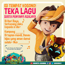Listen to dendang perantau by caliph buskers, 4 shazams. Boboiboy Ini Lagu Raya Yang Sangat Sangat Sangat Terkenal Cuba Sambung Lirik Lagu Ni Korang Boleh Teka Tajuk Lagu Dan Penyanyinya Tak Boboiboy Raya Eid Nostalgia Monsta2020 Facebook