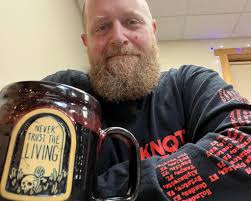 English bulldog at work