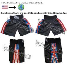 Us Uk Flag Boxing Trunks Boxing Shorts Martial Arts Training Etsy Boxing Shorts Boxing Trunks Grappling Shorts