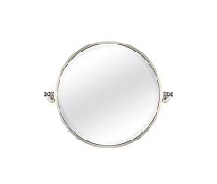42 inches high x 42 inches wide x 2 inches deep. Luxury Wall Mounted Circular Bathroom Mirror Drummonds Bathrooms
