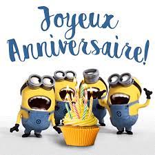 Download the best animated joyeux anniversaire gif for your chats. Minions Chantant La Chanson Joyeux Anniversaire Gif Telecharger Sur Funimada Com