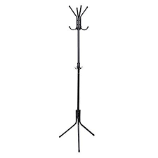Modern Design Stainless Steel Metal Coat Hat Rack Organizer Living Room Office Clothes Scarf Hanger Hook Stand Hat Rack Living Room Organization Hanger Stand