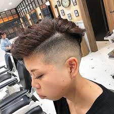 kyota 吉祥寺バーバー バーバースタイル 美容師さんはinstagramを利用しています ladies skin fade 刈り上げ女子必見 女性のフェードスタイルもイカしてます 丸さを残してフェードでエッジが効いてる中に女性らしさも残し 刈り上げ女子