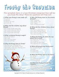 It's like the trivia that plays before the movie starts at the theater, but waaaaaaay longer. Printable Christmas Games Printable Christmas Games Christmas Trivia Snowman Party