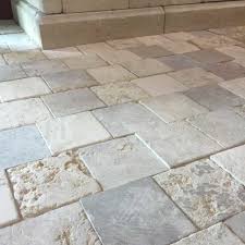 An mei french clay tile emulates the old world stone slate tile in europe. French Limestone Pavers Natural Stone Consulting