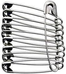 A wide variety of safety pins large options are available to you, such as safety pins large. Amazon Com Soophen Extra Large Safety Pins Size 4 Set Of 100 2 1 5