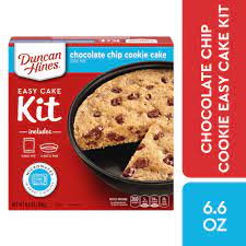Maybe you would like to learn more about one of these? Duncan Hines Easy Cake Kit Chocolate Chip Cookie Cake Mix 6 6 Oz Walmart Com Walmart Com