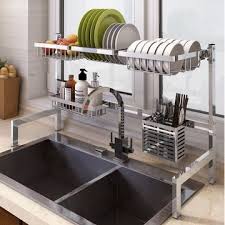 Jingzuan stainless steel kitchen shelf rack dishwasher chopstick rack. Cheap Storage Trays Buy Directly From China Suppliers Sink Drain Rack Dish Rack 304 Stainless Steel Kitchen Shelves Drying Rack Kitchen Kitchen Dish Drainers