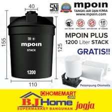 Struktur badan tanpa tiang penyangga pada bagian dalam. Penampung Air