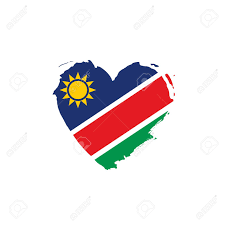 It symbolises peace, unity and a common loyalty to namibia. Namibia Flag Vector Illustration On A White Background Royalty Free Cliparts Vectors And Stock Illustration Image 94440750