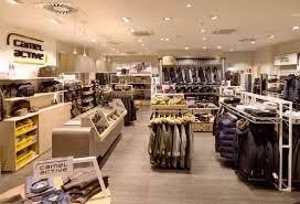 Team stonewashed jeans with camel active cotton suit jackets. New Camel Active Roadside Retail Concept Footwear Today