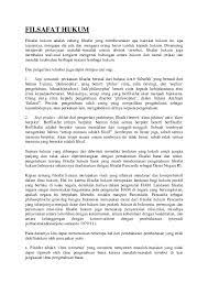 Dalam abstrak biasanya sudah terkandung inti murni dari pembahasan yang ada. Filsafat Hukum Sinta Jauhari Academia Edu