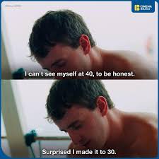 I can't see myself at 40, to be honest. Surprised I made it to 30." 🎬  Aftersun (2022) 🥹 More