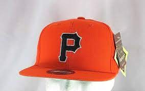 Pittsburgh Pirates Orange Baseball Cap Snapback Americanneedle Baseballcap Pittsburgh Pirates Baseball Cap Mlb Baseball Caps