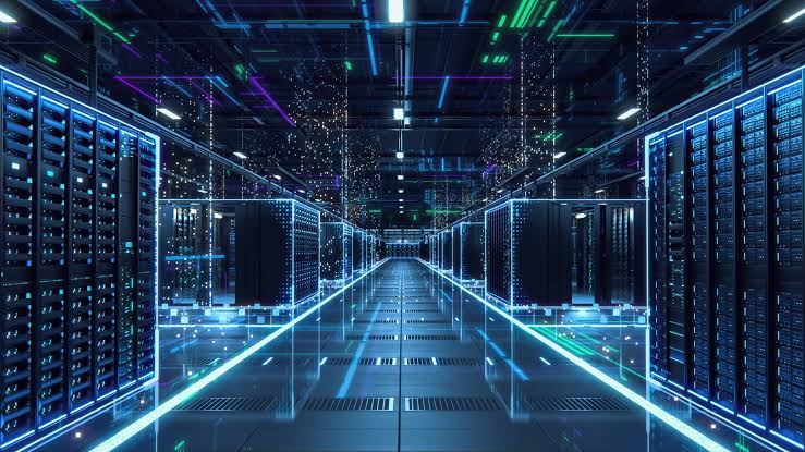 Cloud servers and network infrastructure accessed by automated AI agents