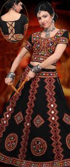 Black Cotton Chaniya Choli With Dupatta Online Shopping Ltk3 Black Girl Fashion Cotton Lehenga Dandiya Dress