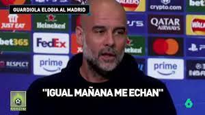 La reivindicación de Guardiola antes de medirse al Real Madrid: "Tengo este  sitio por lo que hemos ganado..."