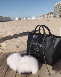 Beach Attire Haute Acorn Ad Tote Bag Chanel Deauville Tote Bag Tote