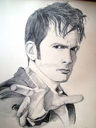 The Tenth Doctor Sketch Poster By Artway Doctor Who Drawings Tenth Doctor Doctor Who