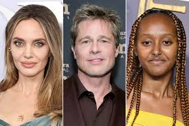 Zahara Jolie-Pitt Dances in the Park with Her College Sorority Sisters