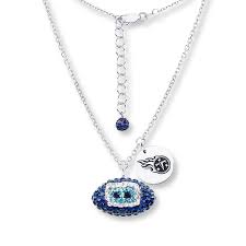 This Tennessee Titans Sterling Silver Necklace Features A Football Pendant Detailed With Crystals In Official Te Football Necklace Nfl Jewelry Football Jewelry