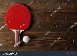 Two Ping Pong Rackets Table Tennis Rackets And A Ball On A Brown Wooden Table Sport Game Top View Ad Table Tennis Table Tennis Racket Bottle Opener Wall