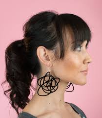 Large Squiggle Earrings