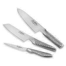 Global Three Piece Utility Knife Set Global Knife Set Global Knives Knife Sets