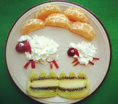 Adorable Sheep Could Use Whipped Cream Or Cottage Cheese Essen Fur Kinder Lustig Essen Kreatives Essen