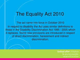 Definition Of Disability Under The Equality Act Ppt Download