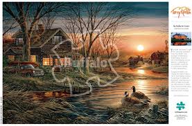 Experts say that challenging puzzles activate new parts of your brain to help you solve them. Buffalo Games Terry Redlin Shoreline Neighbors 1000 Piece Jigsaw I Love Puzzles