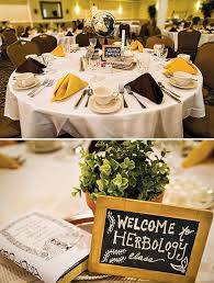 Magical Harry Potter Romance Bridal Shower Hostess With The Mostess Harry Potter Bridal Shower Harry Potter Wedding Theme Harry Potter Table