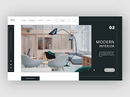 Interior Architecture Website Landing Page Design In 2020 Architecture Portfolio Design Portfolio Design Layout Architect Portfolio Design