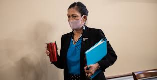 Haaland makes history as first native american to lead the department of interior. House Haaland Forgoes Leadership Bid As Interior Rumors Grow Tuesday November 17 2020 Www Eenews Net