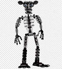 Five Nights at Freddy's 2 Endoskeleton Terminator Robot, Skeleton, game,  human Body, black And White png | PNGWing