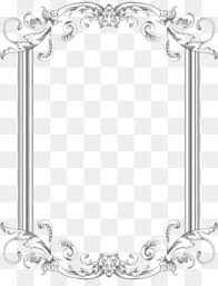 Border Black And White Png And Border Black And White Transparent Clipart Free Download Cleanpng Kisspng Black and white background with a floral border vector. border black and white png and border